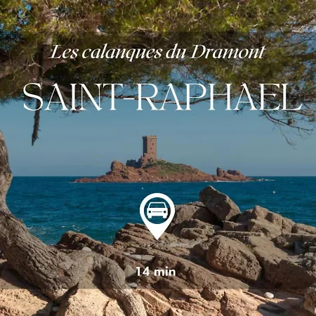Serenity Getaway-4 People-wifi-terrace-garage Saint-Raphaël